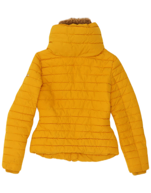Diesel Veste matelassée fille 7-8 ans Jaune Polyester
