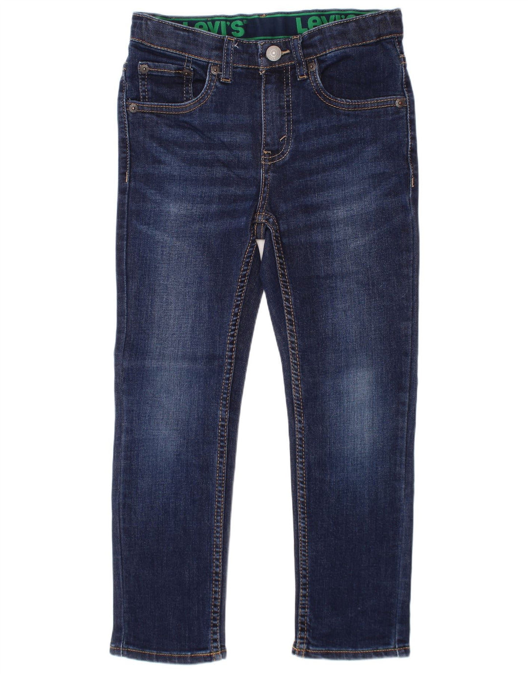 LEVI'S Jean skinny 510 garçon 5-6 ans W24 L20 bleu marine coton