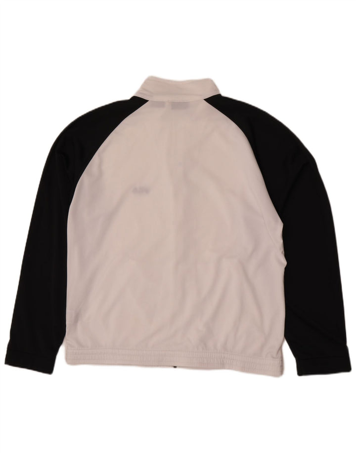 Fila Veste de Survêtement Homme Blanc Moyen Polyester Colorblock