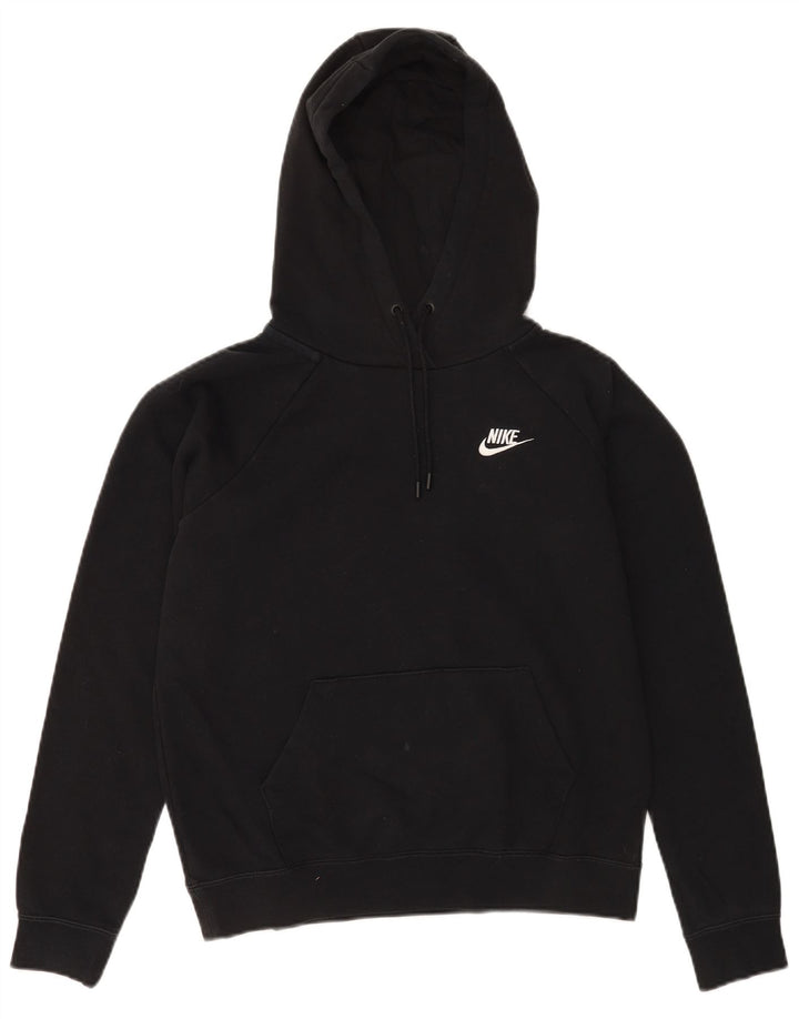 Nike Pull à capuche pour homme Petit coton noir