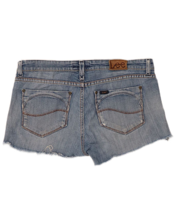 LEE Short en jean vieilli Bell W30 pour femme en coton bleu moyen