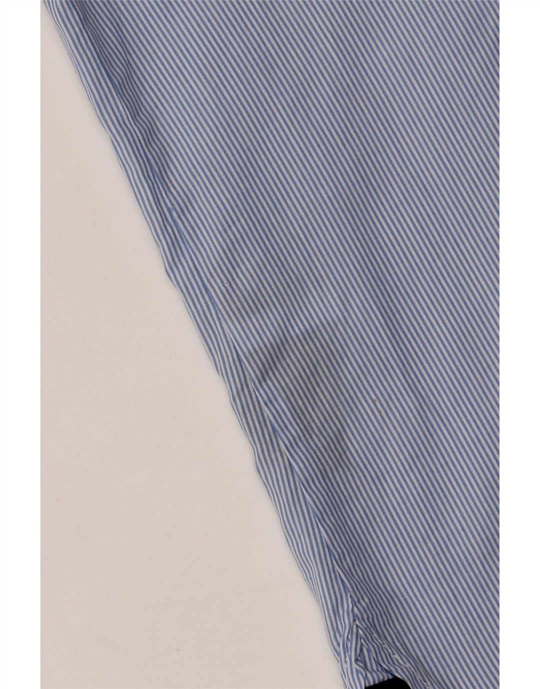 TOMMY HILFIGER Chemise Femme UK 20 2XL Coton à fines rayures bleues