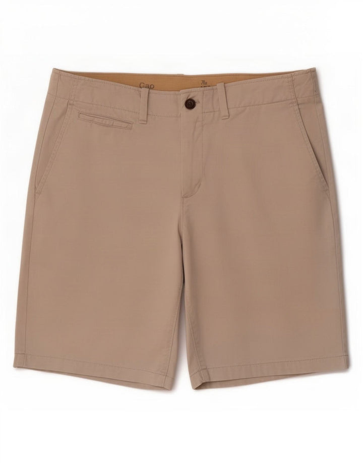 Gap Short Chino Homme Large W34 Coton Beige
