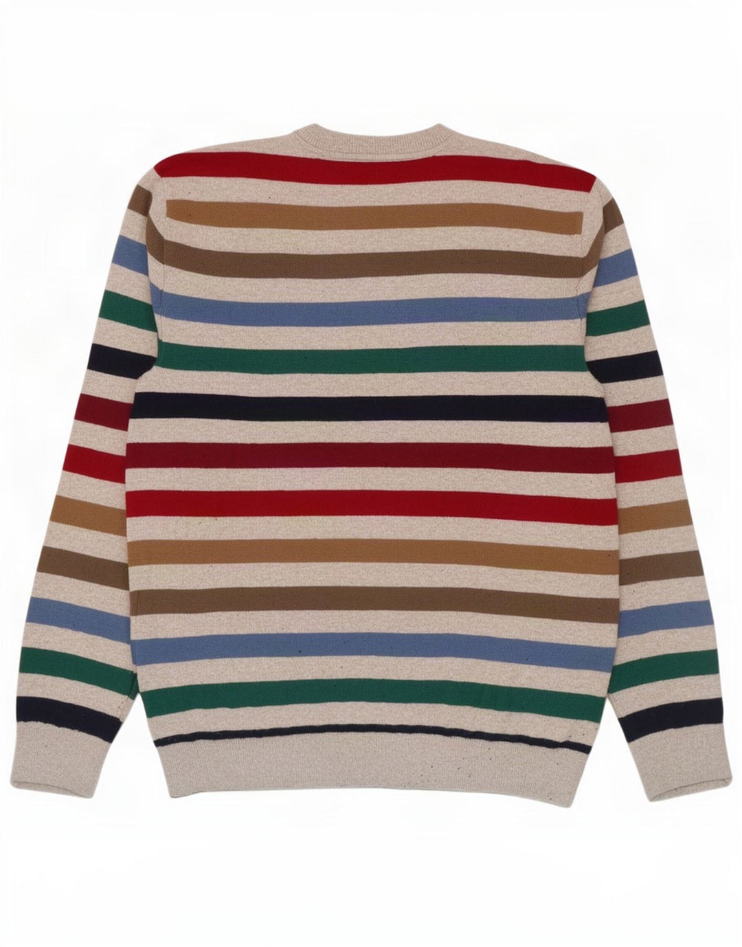 Gap Pull col rond homme petit coton rayé multicolore