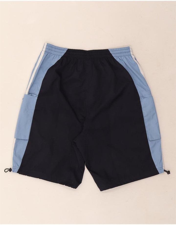 Adidas Short de bain pour homme en polyester color block bleu marine moyen