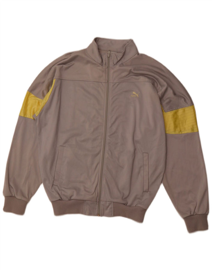 Puma Survêtement complet pour homme Large Gris Colorblock Polyester