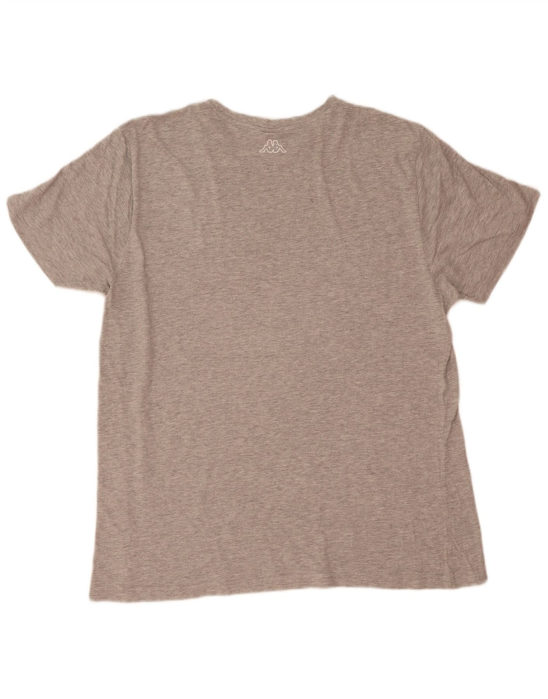 Kappa T-Shirt Graphique Homme Top 2XL Gris Moucheté