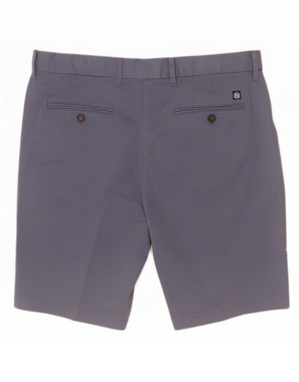 Marks & Spencer Short Chino Homme Large W36 Bleu