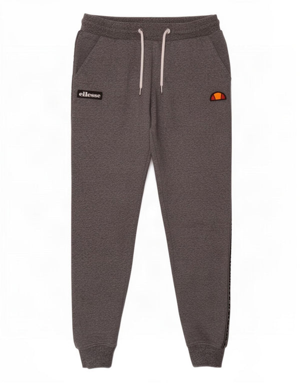 Ellesse Pantalon de survêtement graphique pour femme Joggers UK 6 XS Gris Colorblock