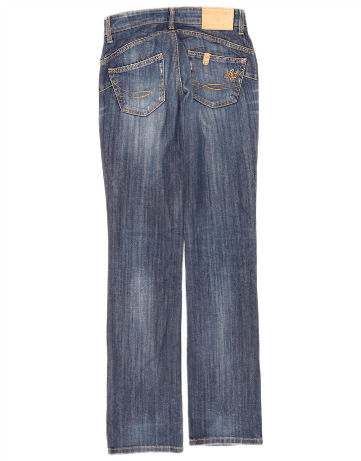 Liu Jo Jean bootcut effet vieilli pour femme W28 L34 en coton bleu