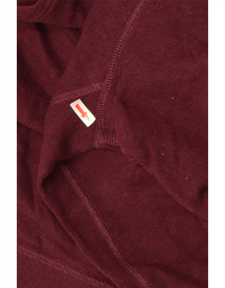 Marks & Spencer Sweat-shirt pour homme en coton bordeaux Taille S