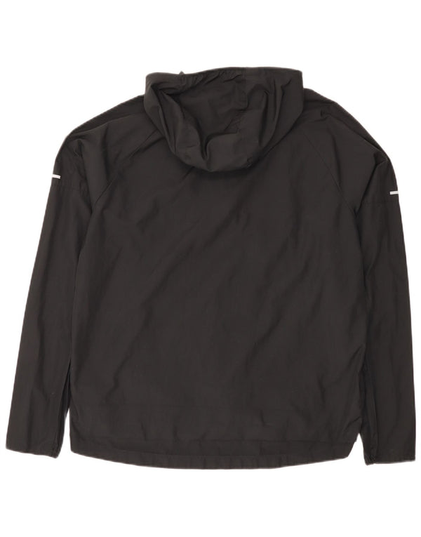 Nike Veste de survêtement à capuche pour femme UK 14 Noir moyen