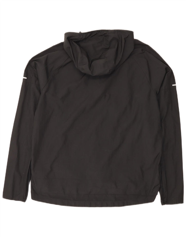 Nike Veste de survêtement à capuche pour femme UK 14 Noir moyen