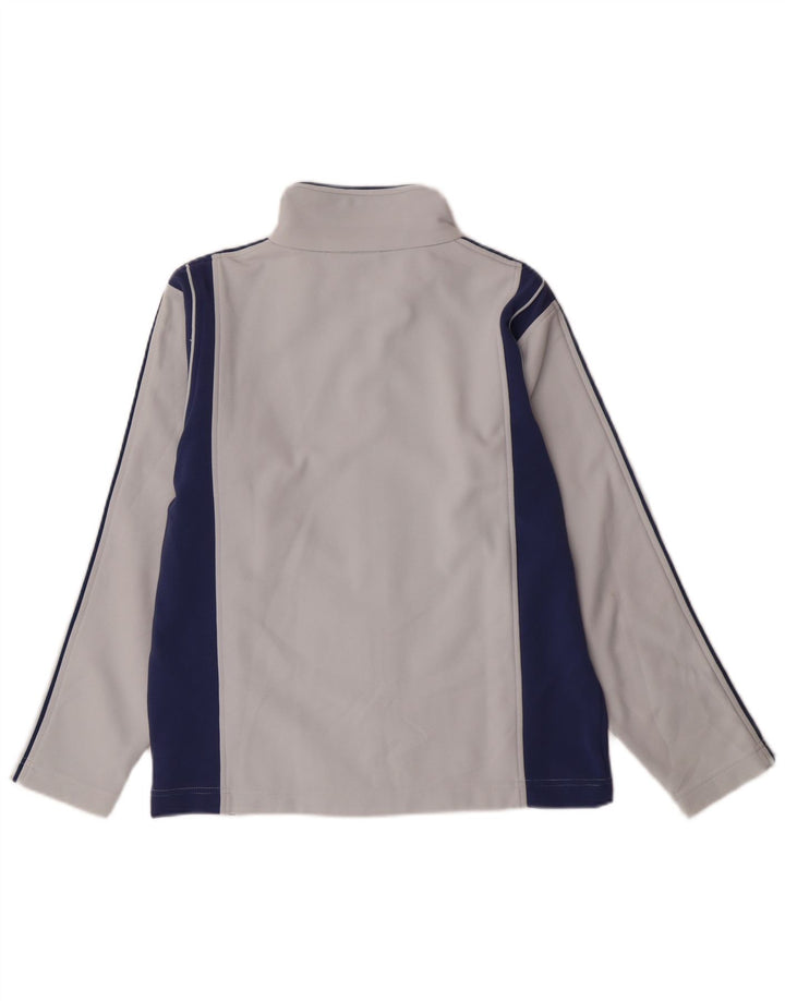 Kappa Veste de Survêtement Homme Bleu Moyen Polyester Colorblock