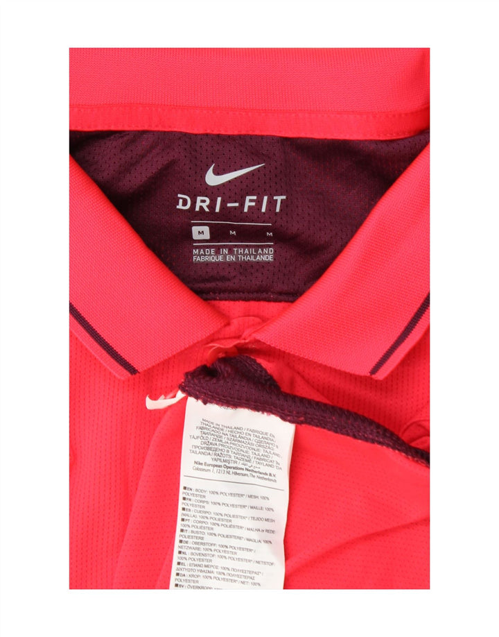 Nike Polo Dri Fit Homme Rose Moyen Colorblock Polyester