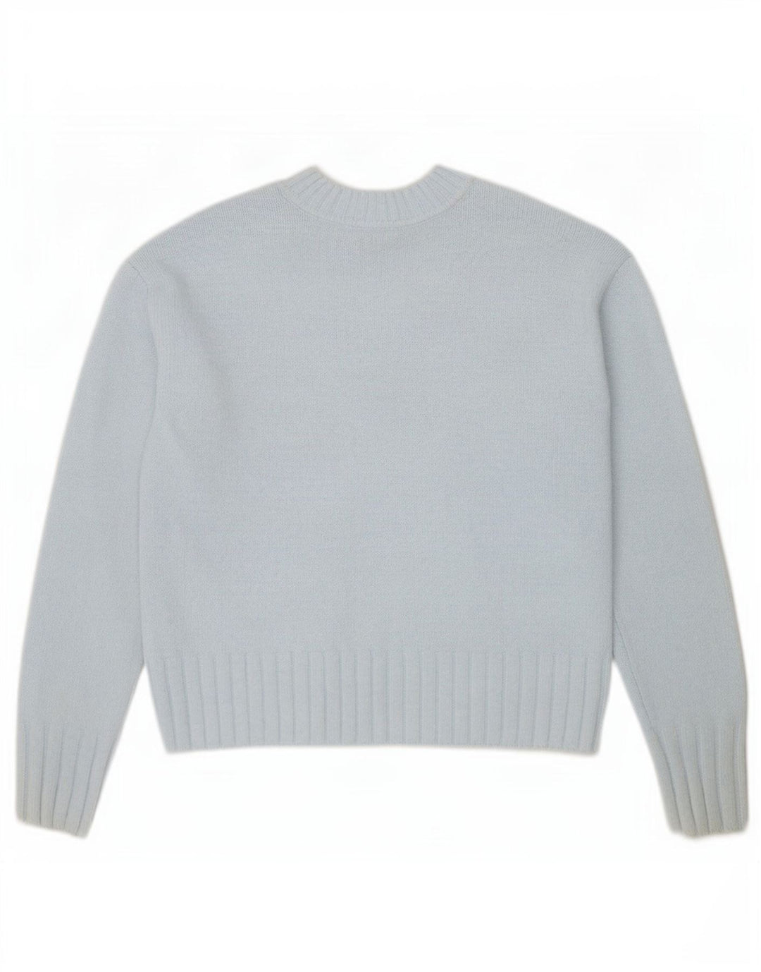 Marks & Spencer Pull surdimensionné à col en V pour femme UK 6 XS Bleu