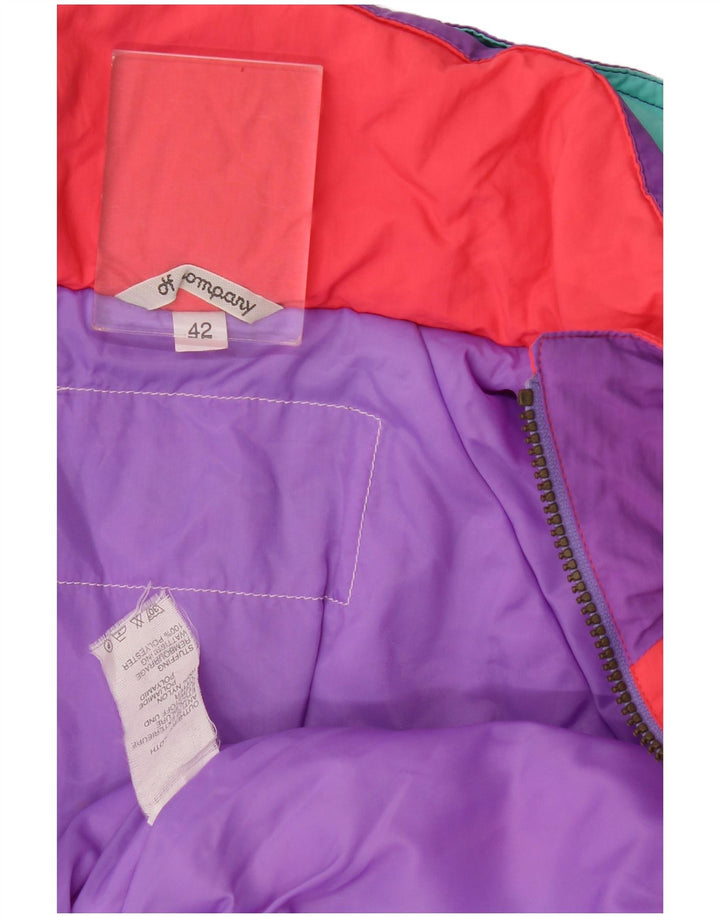Combinaison de ski femme vintage IT 42 Medium multicolore colourblock