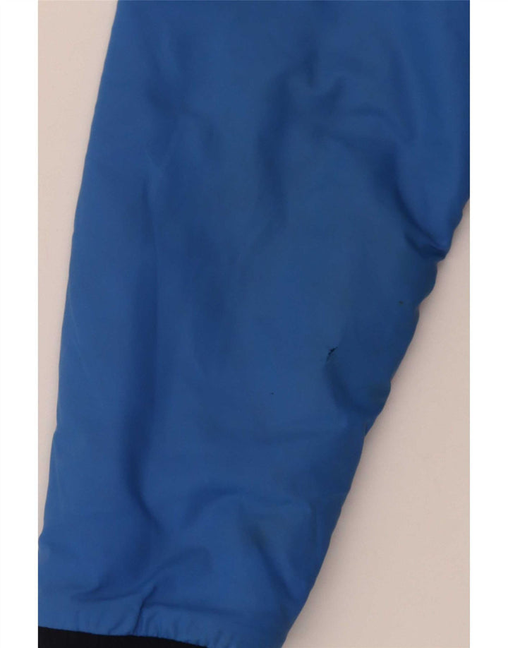 K-Way Veste Anorak à capuche garçon 7-8 ans Bleu Polyamide