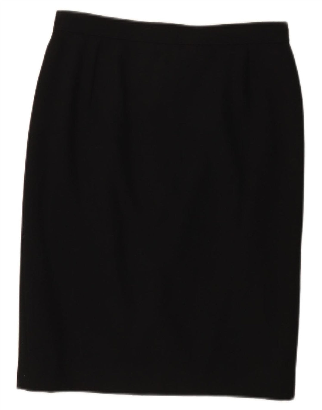 Valentino Jupe Droite IT 44 Medium W28 Laine Noire |