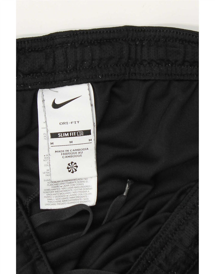 Nike Short de sport Dri Fit Slim Fit pour homme en polyester color block noir moyen