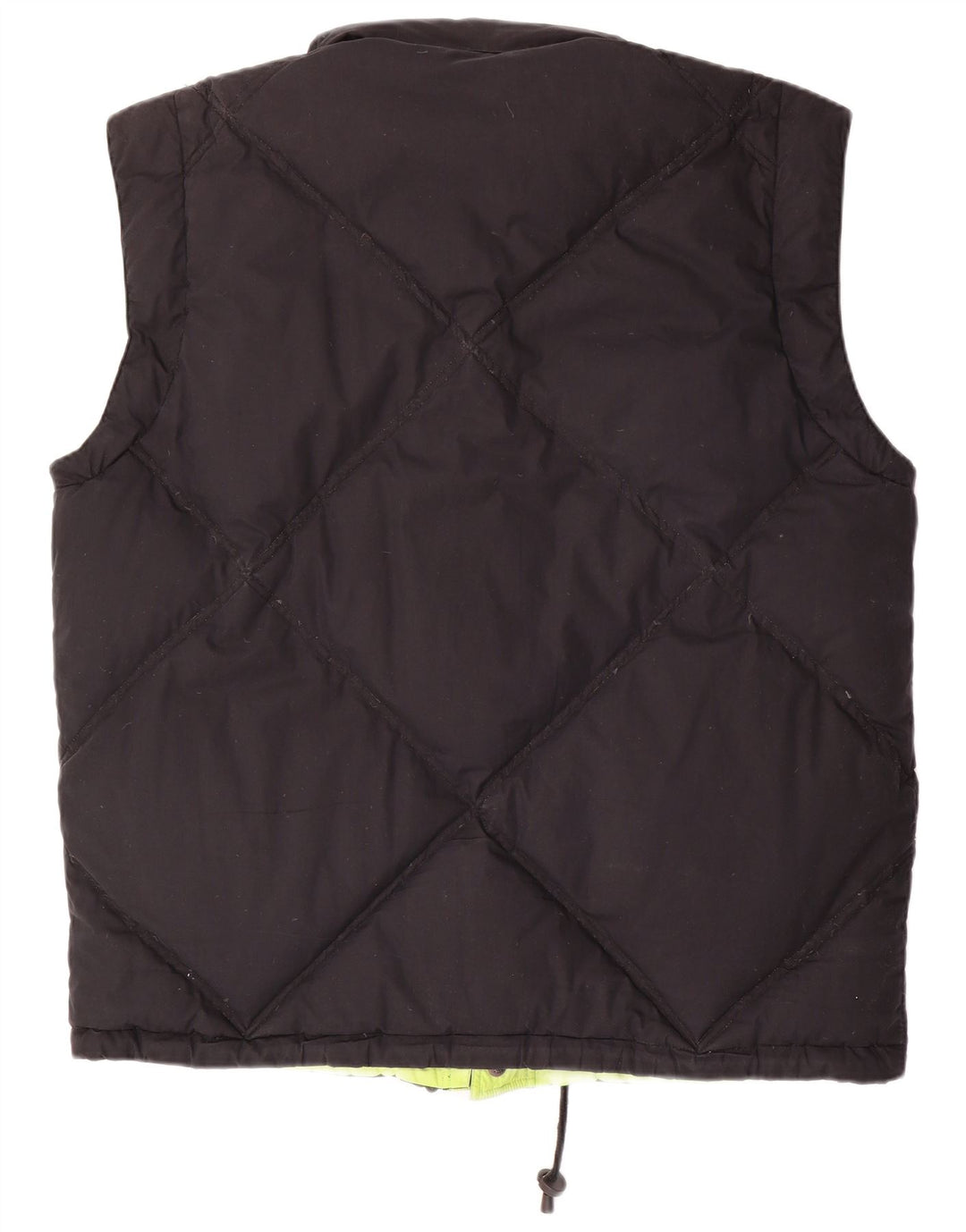 DIADORA Gilet rembourré réversible coupe ample pour homme UK 38 Vert moyen