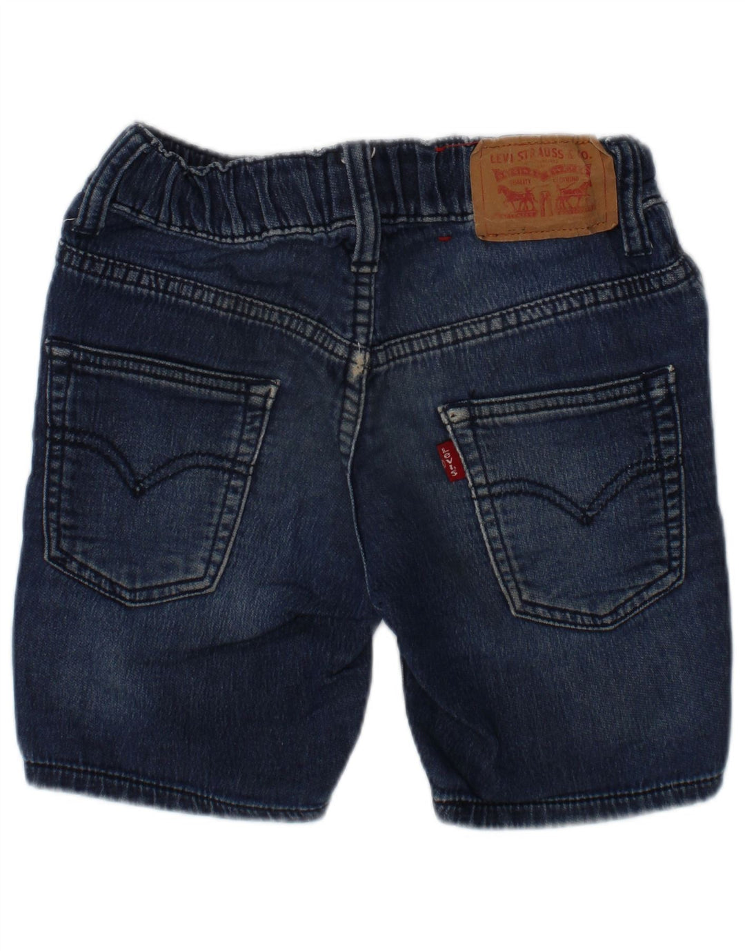 LEVI'S Short en Jean Fille 4-5 Ans W22 Bleu Coton