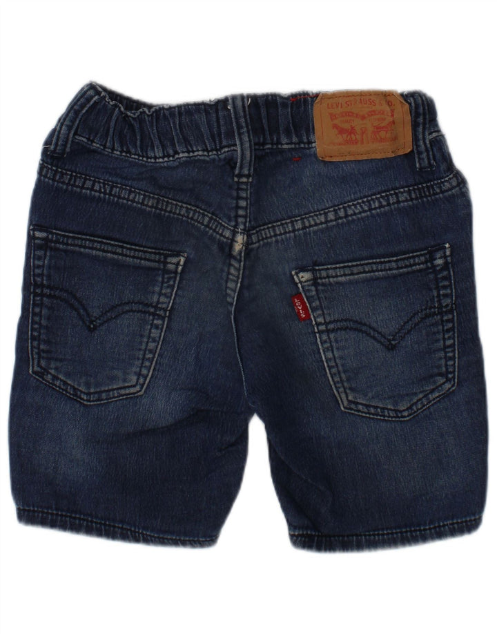 LEVI'S Short en Jean Fille 4-5 Ans W22 Bleu Coton