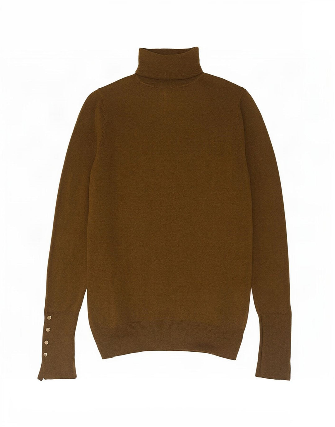 Zara Pull col roulé pour femme UK 10 Petit Kaki