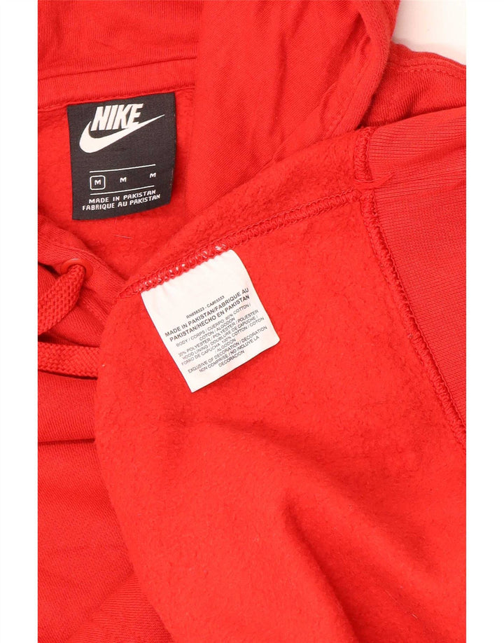 Nike Pull à capuche pour homme Rouge moyen Polyester