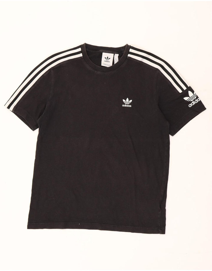 ADIDAS T-Shirt Homme Haut Petit Coton Noir