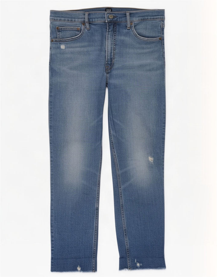 Gap Jean slim coupe cigarette pour femme W32 L26 Bleu