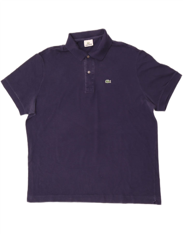Lacoste Polo Homme Taille 7 2XL Bleu Marine