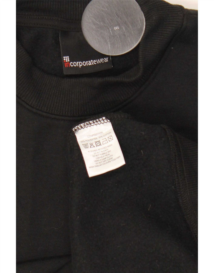 Marks & Spencer Sweat-Shirt Homme Noir Moyen Polyester