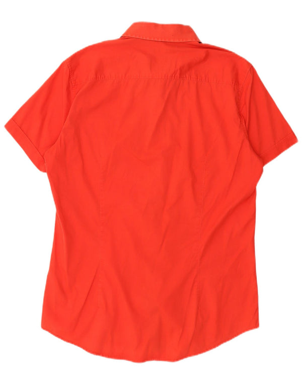 Calvin Klein Jeans Mens Graphic Short Sleeve Shirt Large Red Cotton
