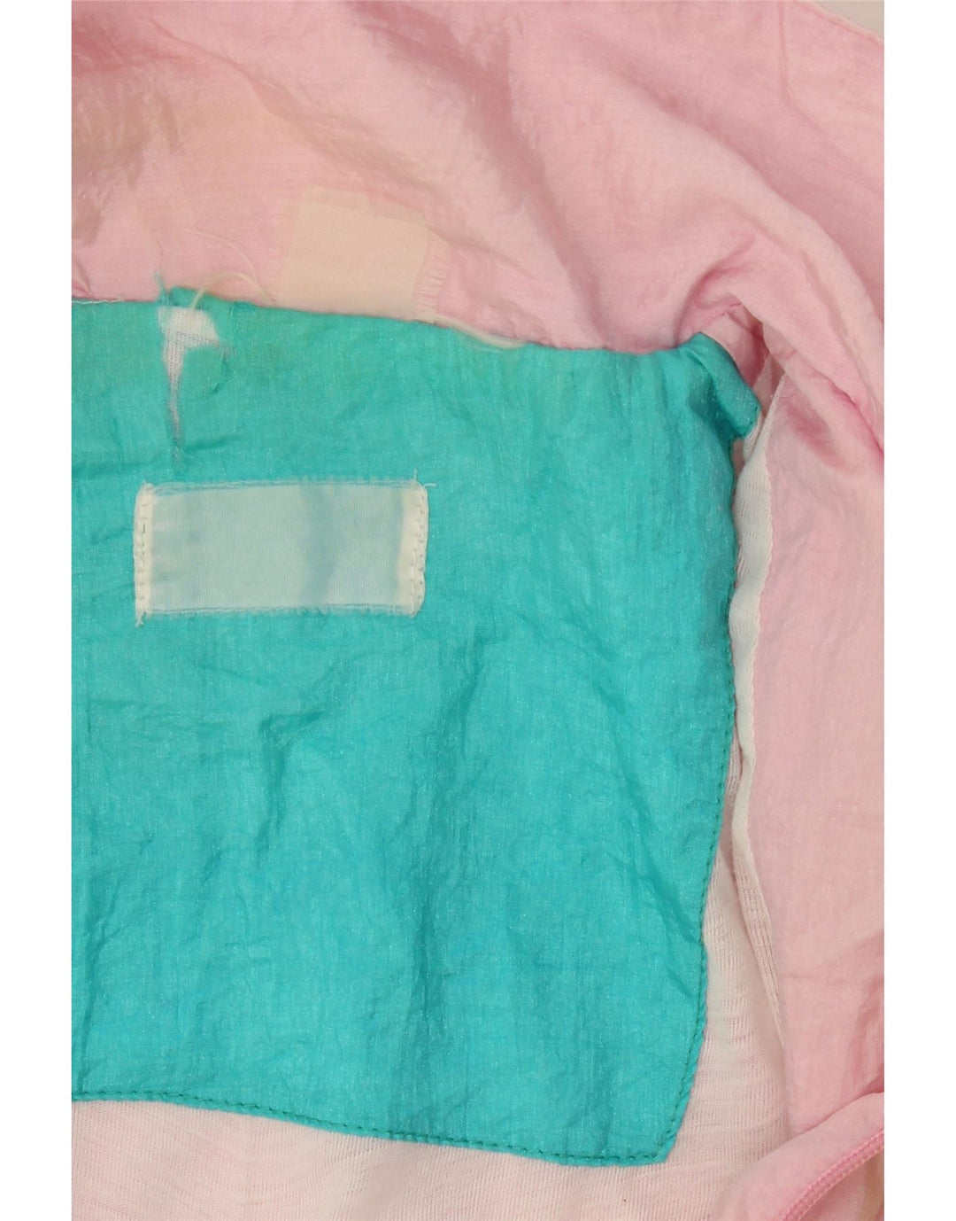 VINTAGE Survêtement complet surdimensionné pour femme UK 14 Medium Pink Colourblock
