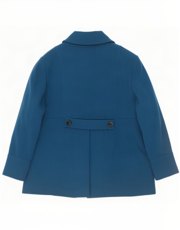 John Rocha Caban Femme UK 22 3XL Laine Bleue