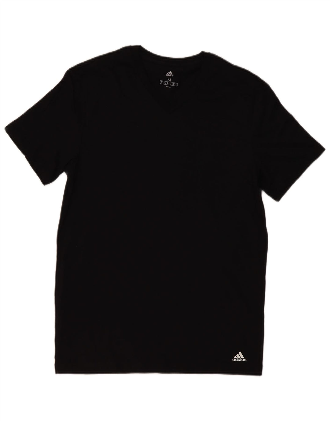 ADIDAS T-Shirt Homme Haut Noir Moyen Coton