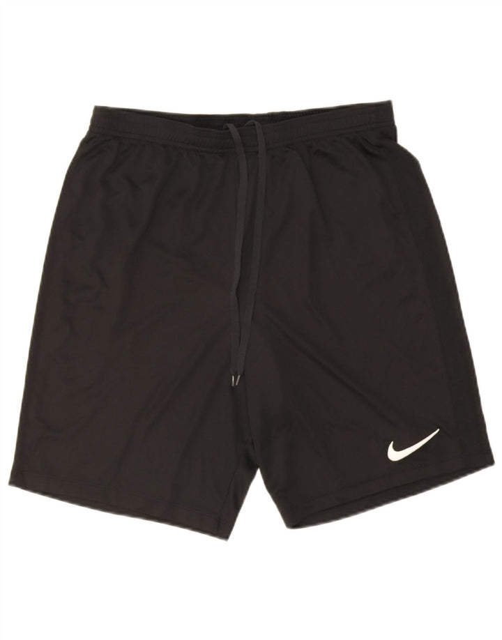 Short de sport Nike Dri Fit pour hommes, grand, noir, polyester