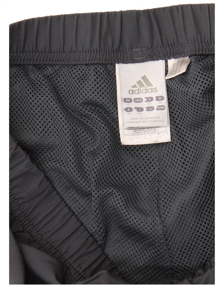 Adidas Pantalon de survêtement Climalite pour femme UK 12 Medium Noir Polyester