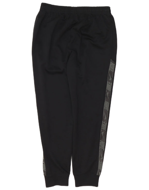 Nike Pantalon de survêtement graphique pour homme Noir moyen Polyester