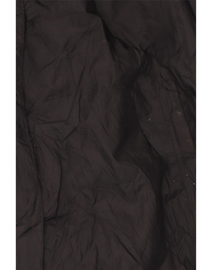 Columbia Veste de pluie à capuche pour femme UK 16 Large Noir Nylon