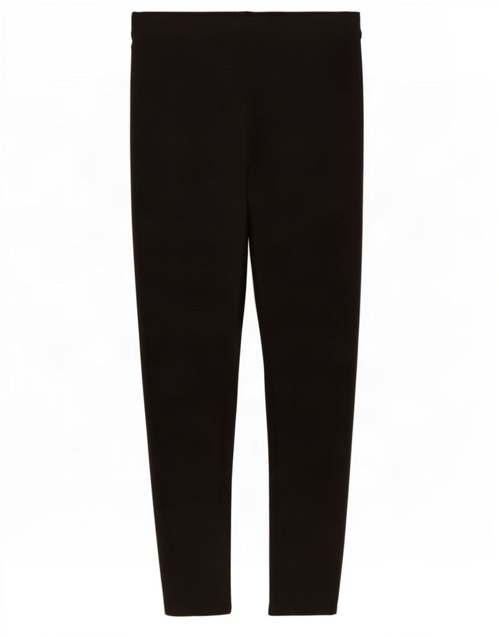 Marks & Spencer Leggings Femme UK 12 Medium Noir Viscose