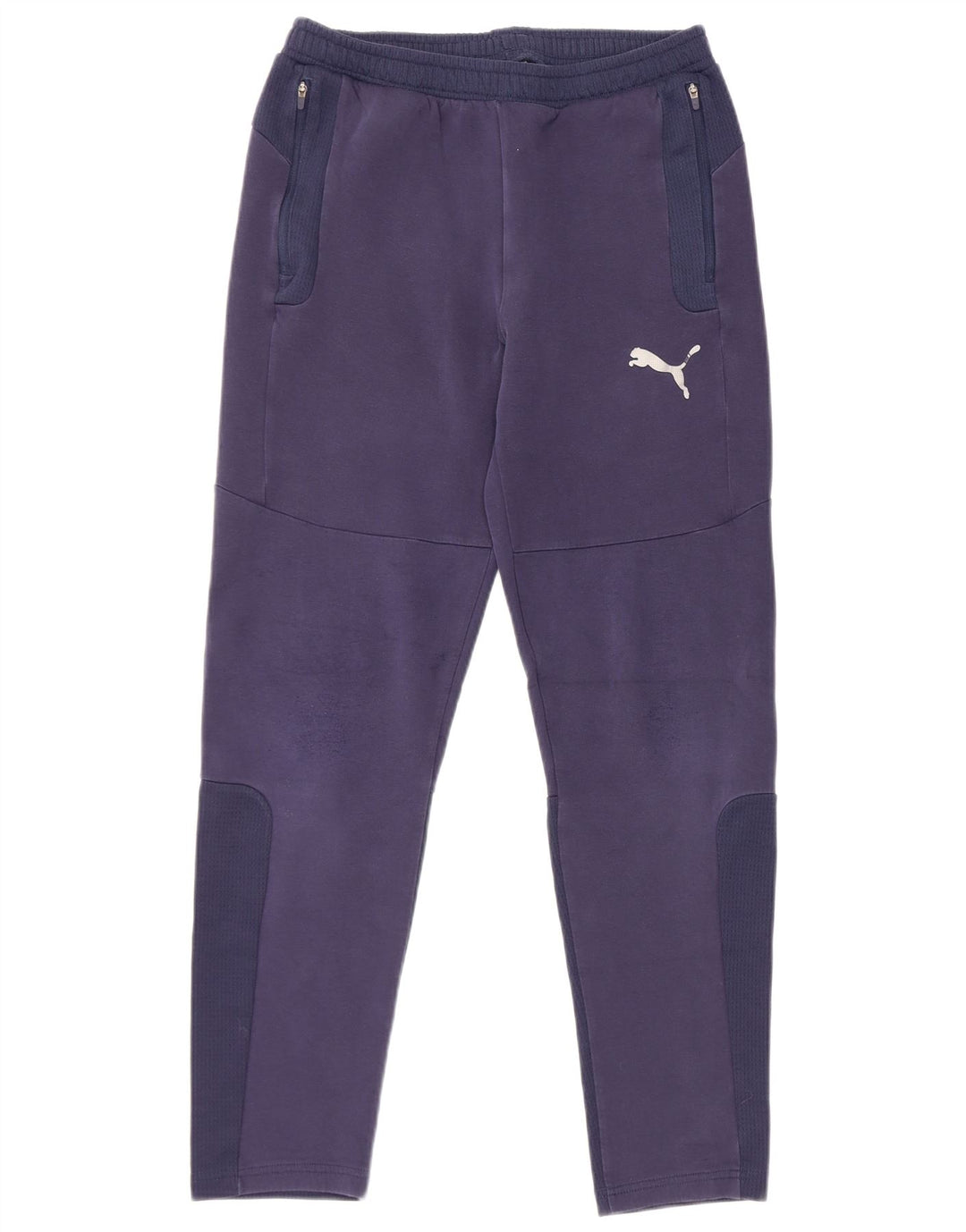 Puma Pantalon de Survêtement Homme Bleu Marine Moyen Colourblock