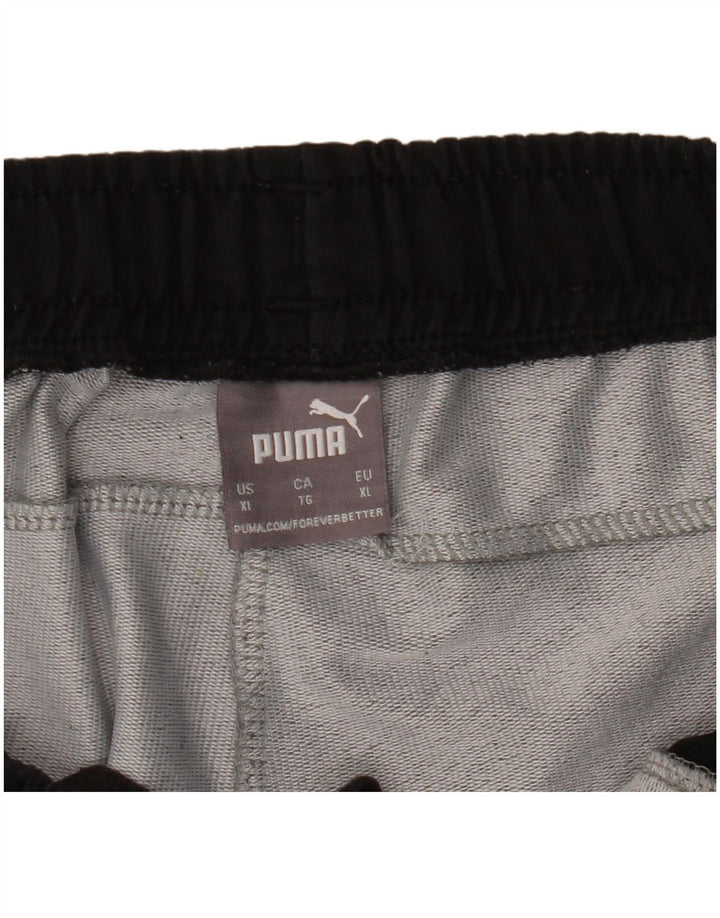 Puma Short de Sport XL Homme Gris Colorblock