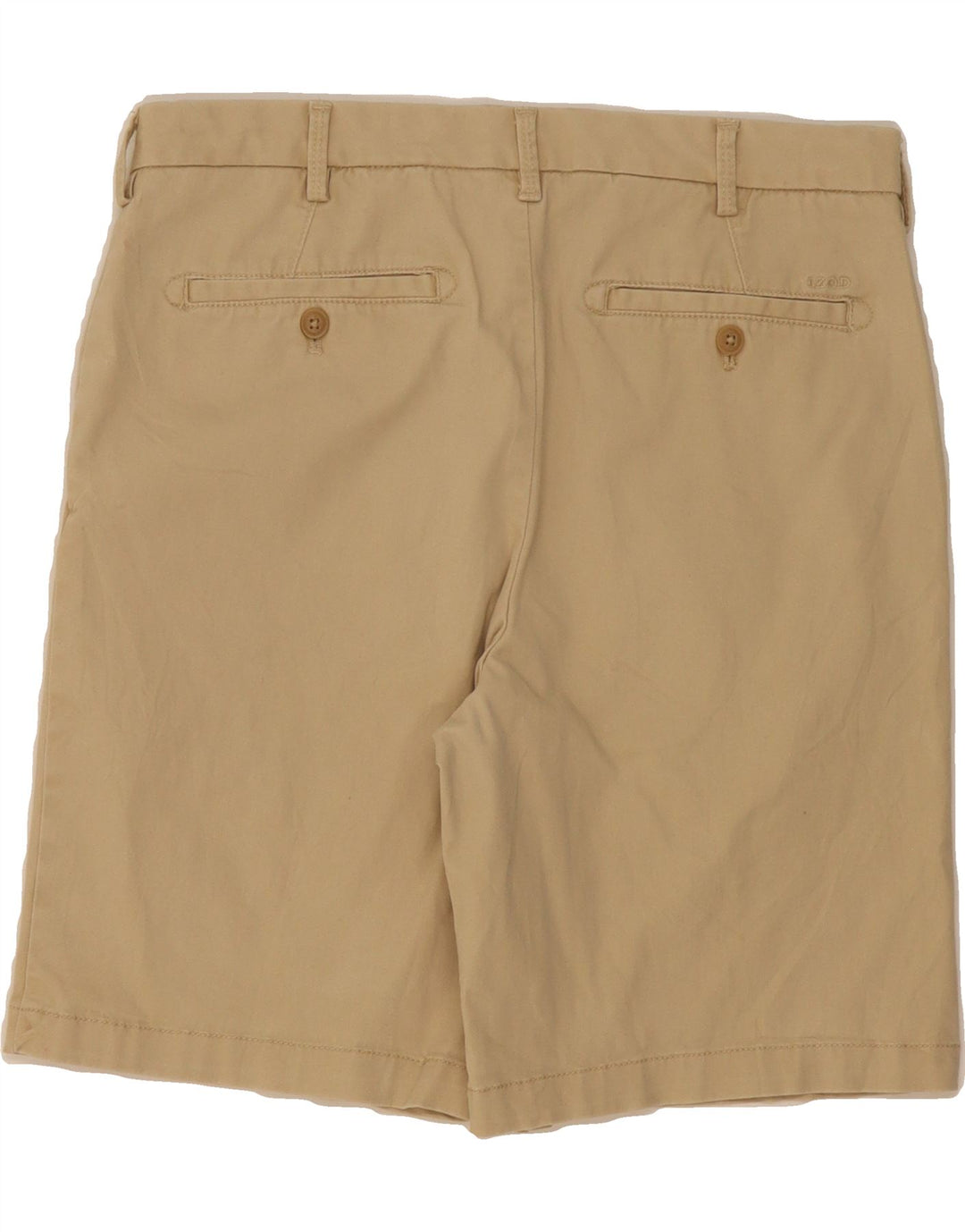 IZOD Mens Salt Water Chino Shorts W33 Medium  Beige Cotton Vintage Izod and Second-Hand Izod from Messina Hembry 