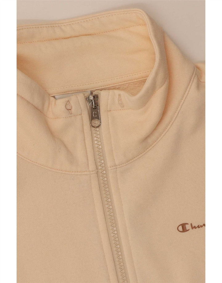 Champion Veste de survêtement pour femme UK 16 Large Beige Coton