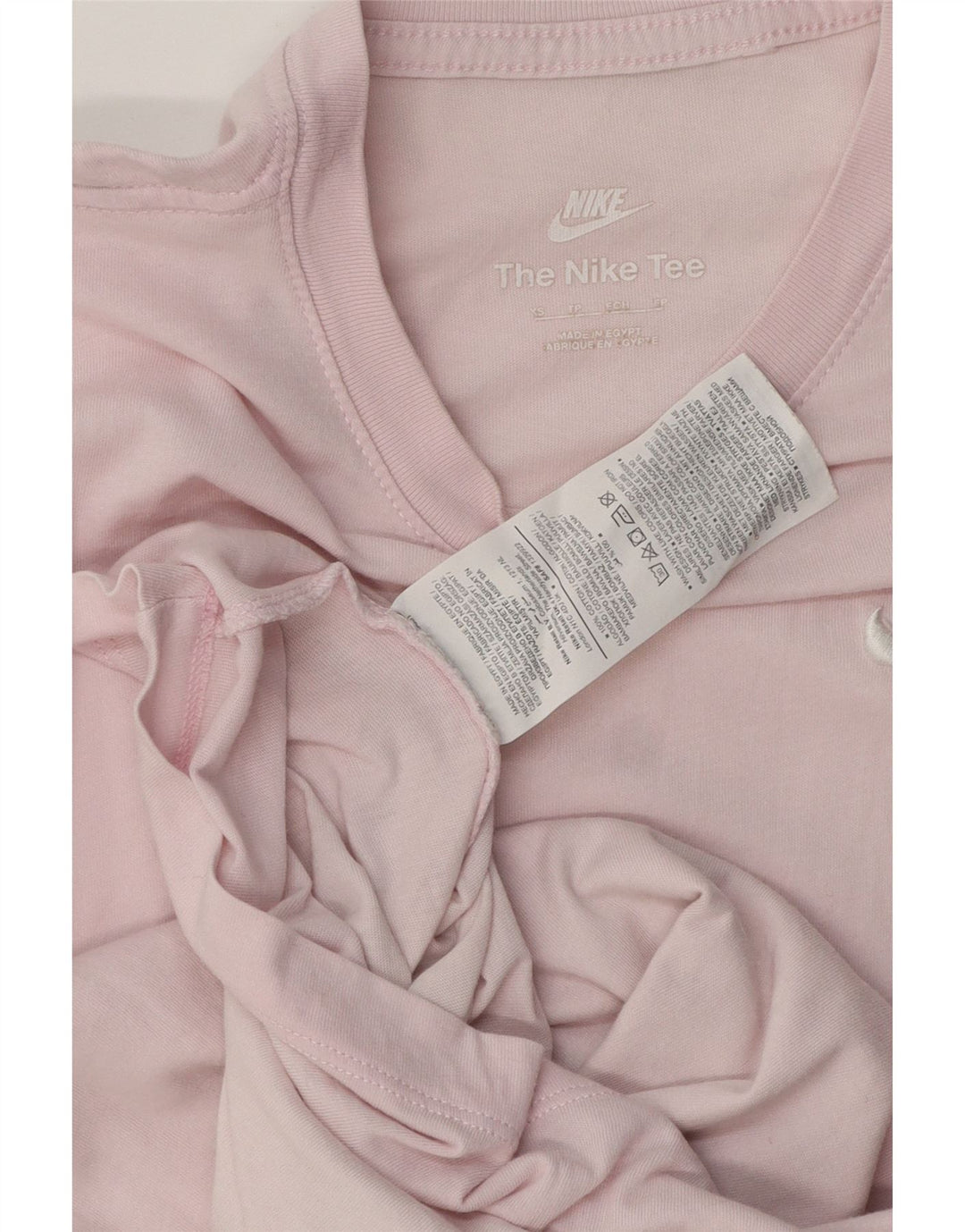 Nike T-Shirt Homme Top XS Rose Coton