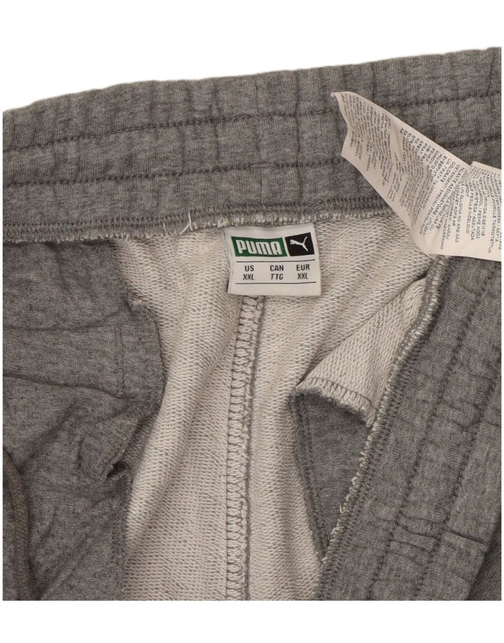 PUMA Pantalon de survêtement pour homme Joggers 2XL Gris Coton