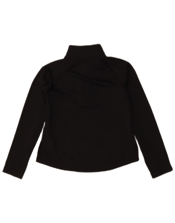 Nike Filles Dri Fit Zip Neck Pull Survêtement Haut 8-9 ans Petit Noir