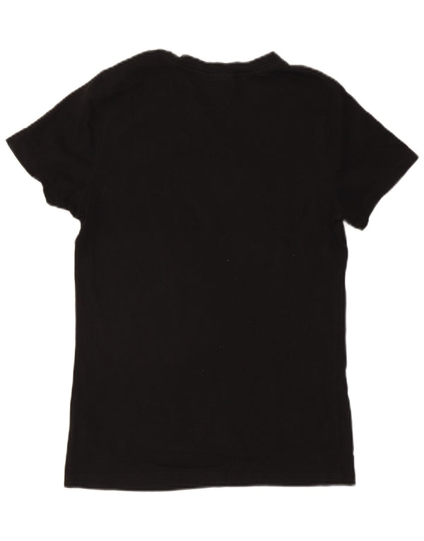 Puma T-shirt graphique pour femme UK 14 Large Noir